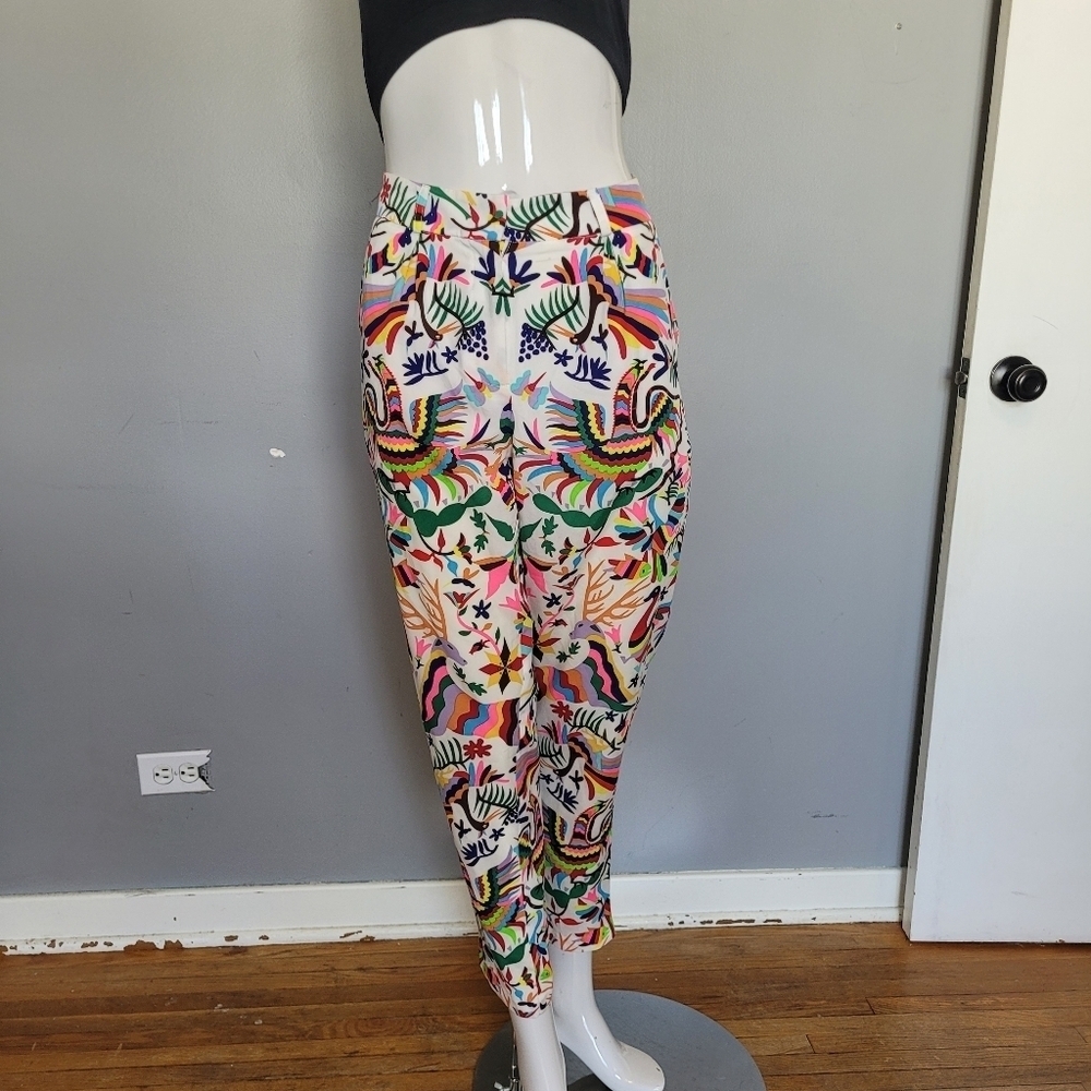 Mara Hoffman Otomi Animal Print Pants, VGUC, Size 6-8